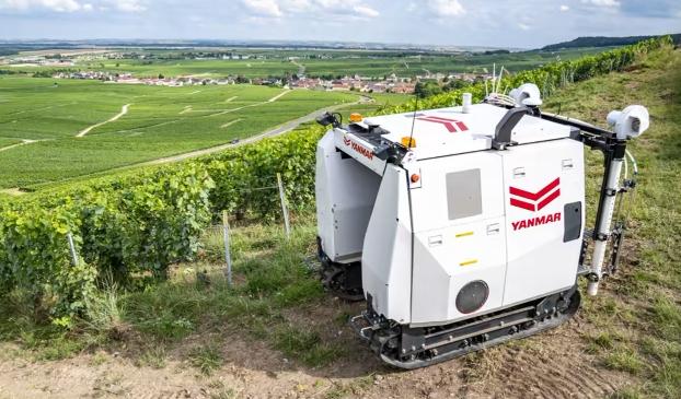 Un robot agricole japonais s’inspire des vignobles français